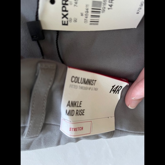 BNWT Columnist Ankle Mid-Rise Pant w/ Stretch - Picture 5 of 8